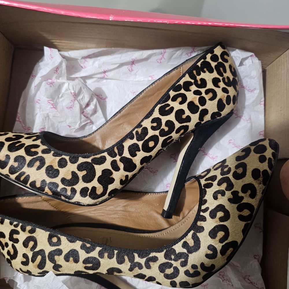 Leopard Print Women's Heels